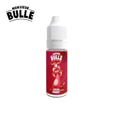 Coco Nanas Monsieur Bulle 10ml - Sans nicotine Coco Nanas Monsieur Bulle 10ml - Sans nicotine