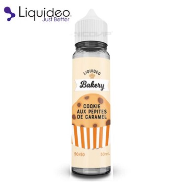 Cookie aux Pépites de Caramel Liquideo 50ml 5415 (81A) Cookie aux Pépites de Caramel Liquideo 50ml 5415 (81A)