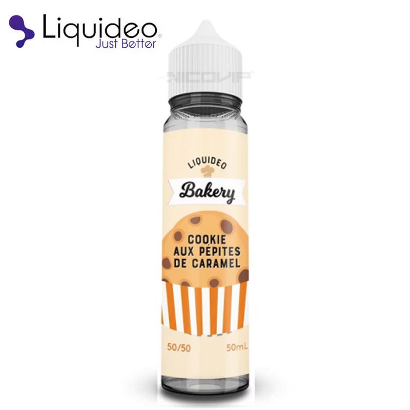 Cookie aux Pépites de Caramel Liquideo 50ml 5415 (81A)