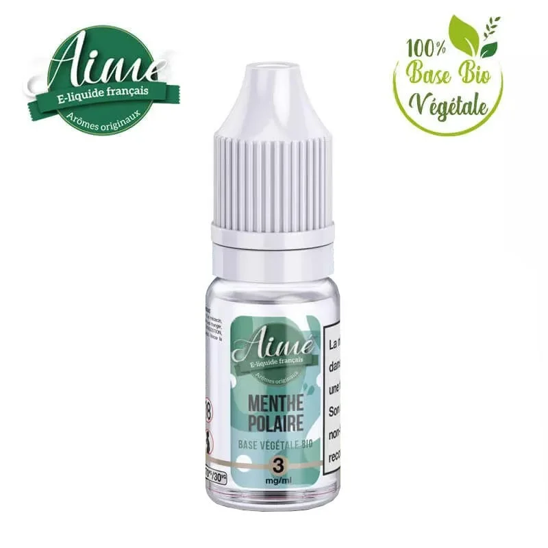 E-liquide Bio Menthe Fraîche Aimé 10ml