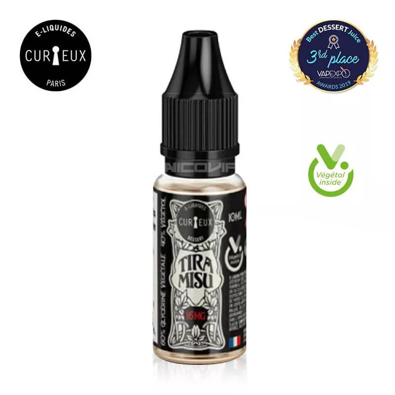 Tiramisu Végétol Curieux 10ml