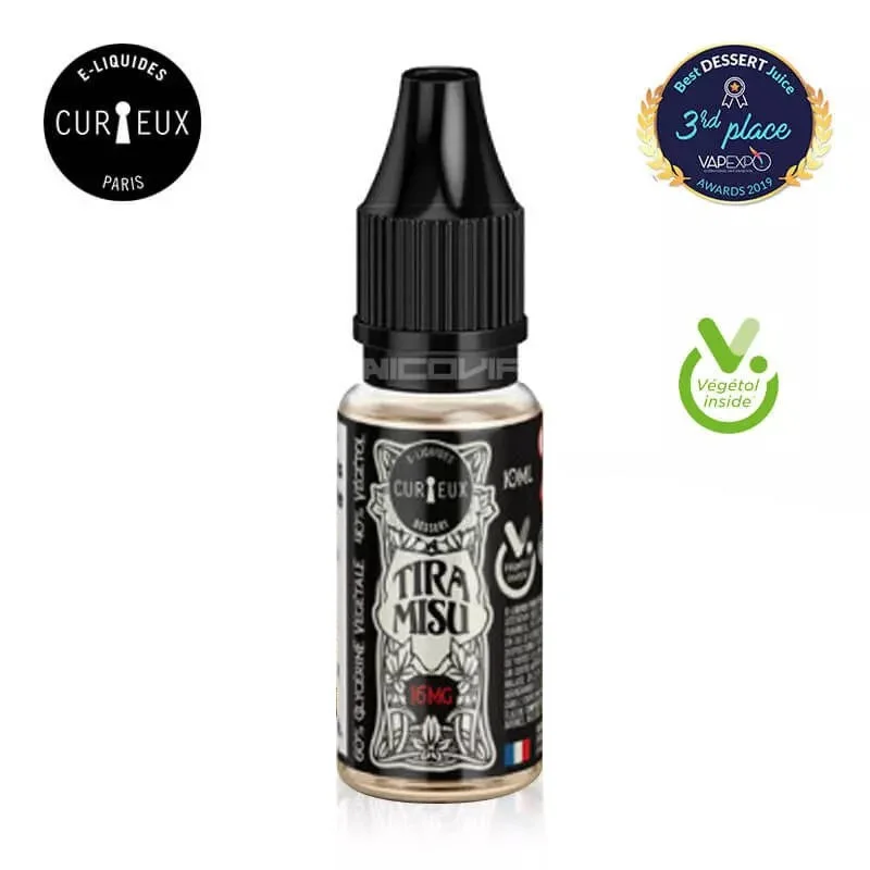 Tiramisu Végétol Curieux 10ml