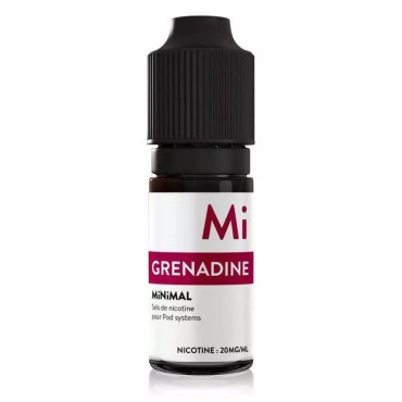 E-liquide Grenadine Minimal 10ml E-liquide Grenadine Minimal 10ml