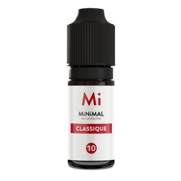 E-liquide Classique Minimal 10ml E-liquide Classique Minimal 10ml