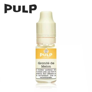 E-liquide Granité Melon de Pulp 10ml E-liquide Granité Melon de Pulp 10ml