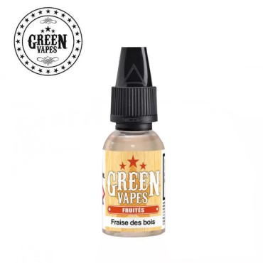Fraise des bois Green Vapes 10ml Fraise des bois Green Vapes 10ml