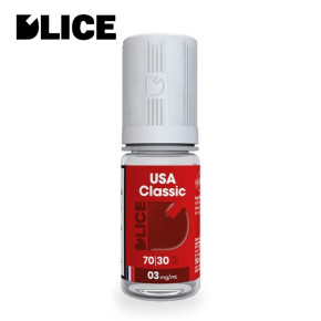E-liquide USA Classic DLICE 10ml E-liquide USA Classic DLICE 10ml