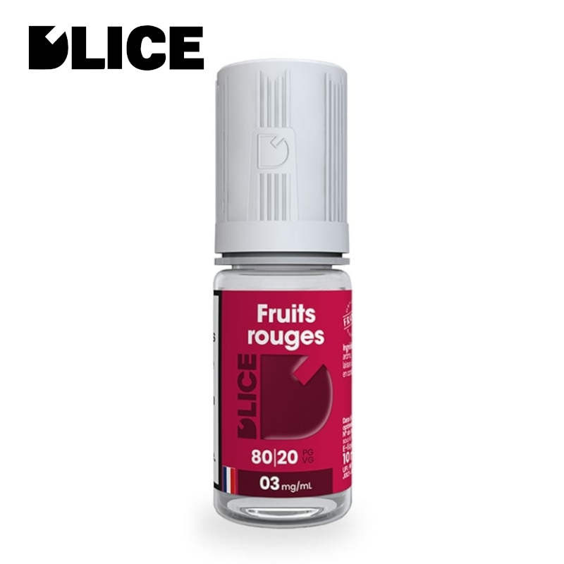 E-liquide Fruits Rouges DLICE 10ml