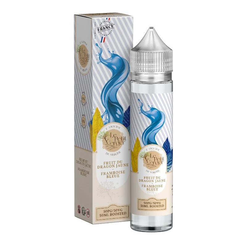 Fruit du Dragon Jaune Framboise Bleue Le Petit Verger 50ml