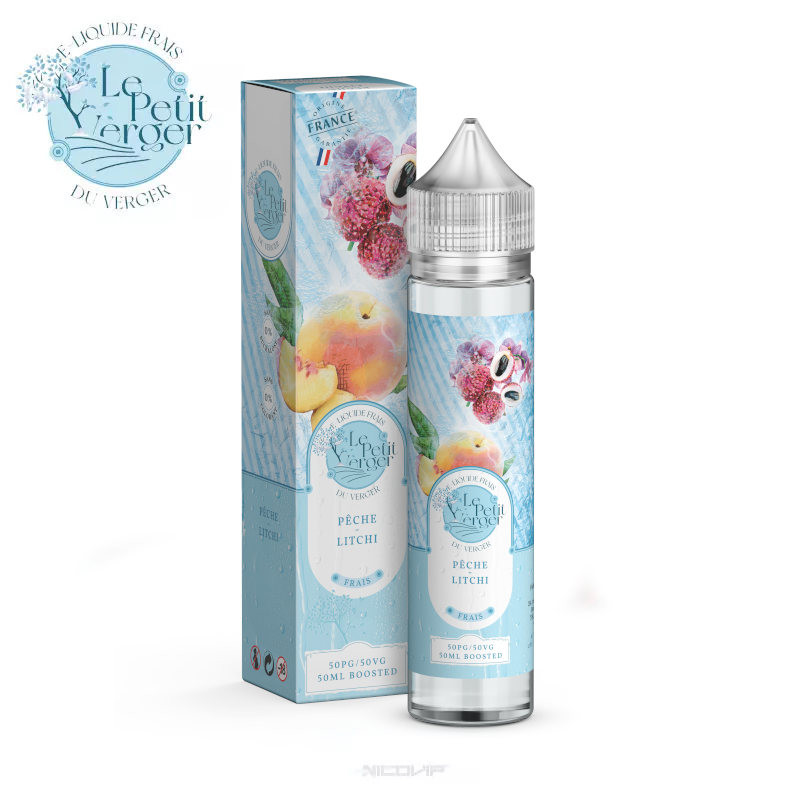 Pêche Litchi Le Petit Verger Frais 50ml