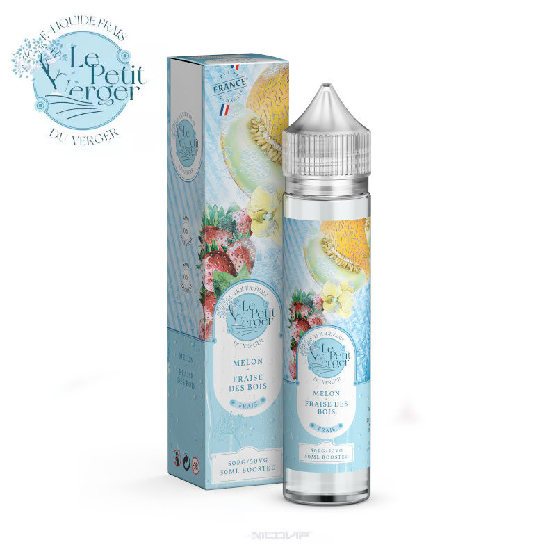 Melon Fraise des Bois Le Petit Verger Frais 50ml