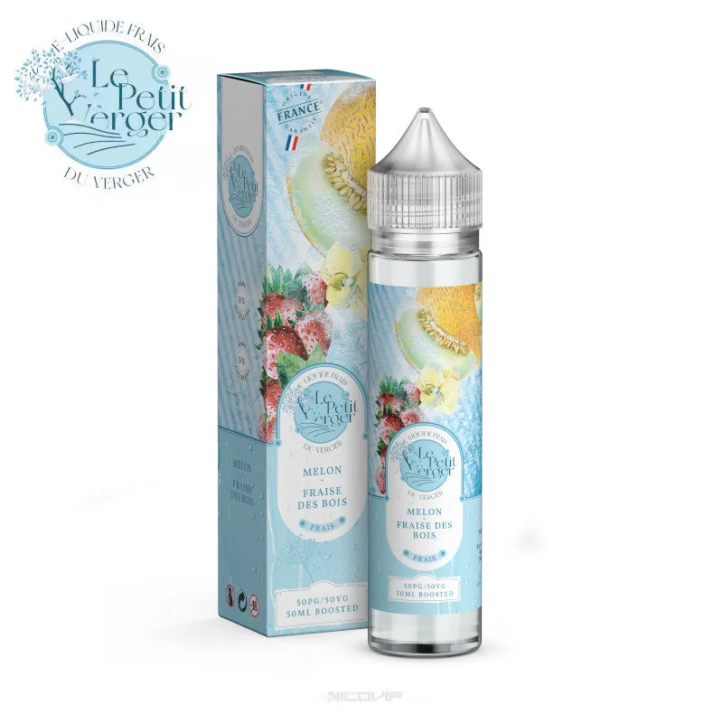 Melon Fraise des Bois Le Petit Verger Frais 50ml