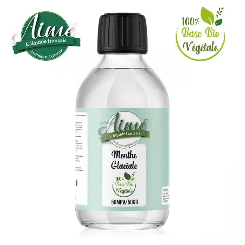 E-liquide Bio Menthe Glaciale Aimé 200ml