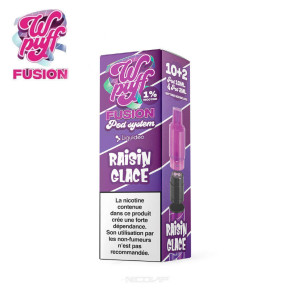1 Cartouche Raisin Glacé Fusion Pod System Liquideo