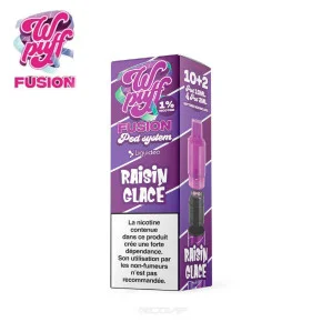 1 Cartouche Raisin Glacé Fusion Pod System Liquideo