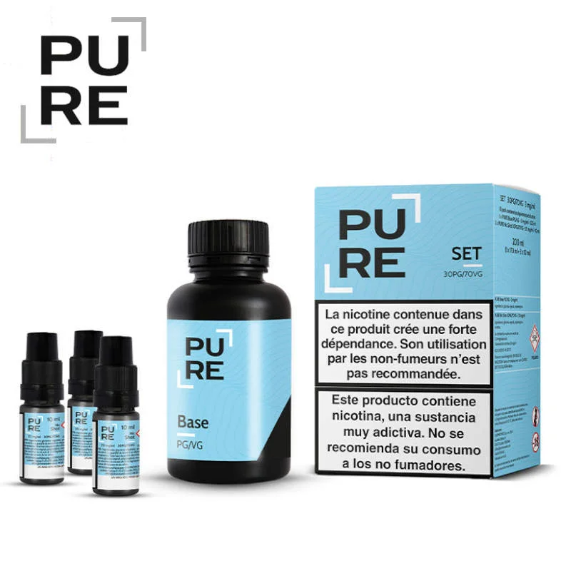 Pack Base DIY 200ml 50/50 PURE view 6