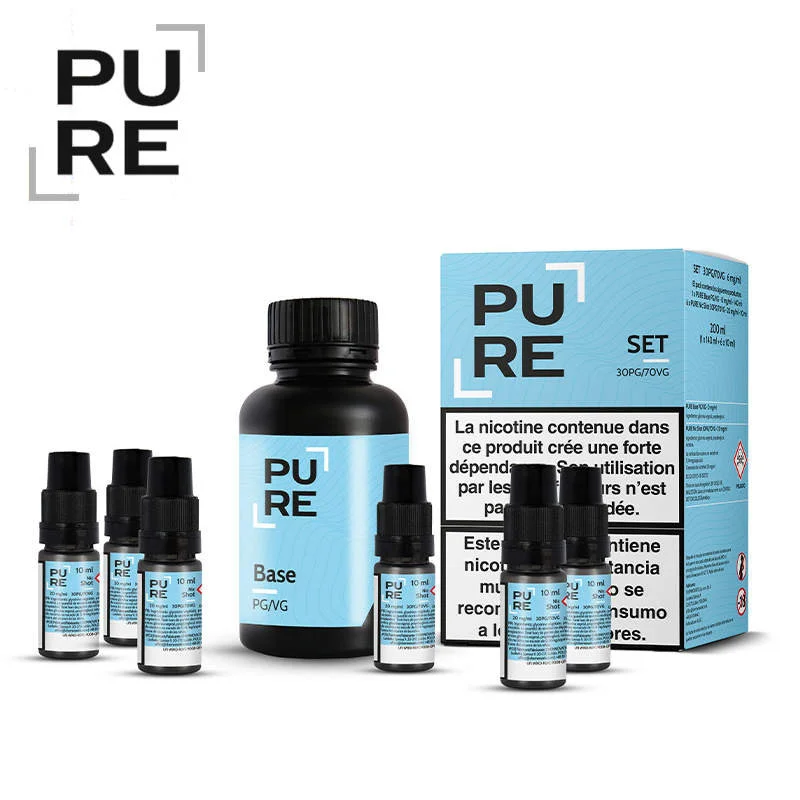 Pack Base DIY 200ml 50/50 PURE view 8