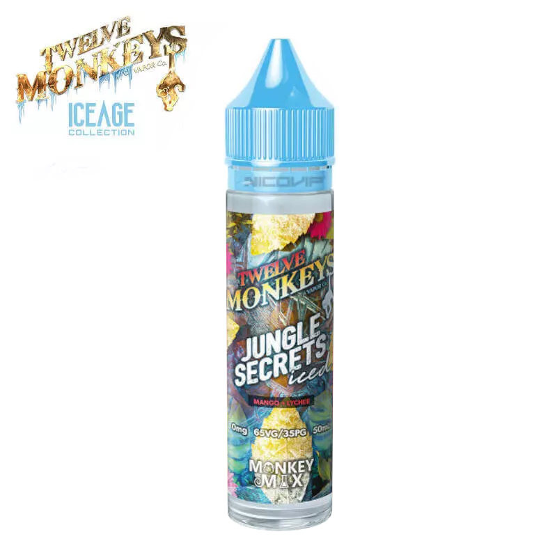 Iced Jungle Secrets Twelve Monkeys 50ml