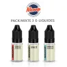 Pack 3 E-liquides Mixtes Nicovip