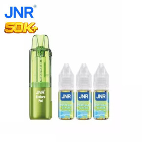 1 Cartouche + 3 e-liquides Pastèque Glacée Stellarc 50K JNR
