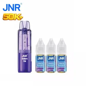 1 Cartouche + 3 e-liquides Fruits Rouges Stellarc 50K JNR