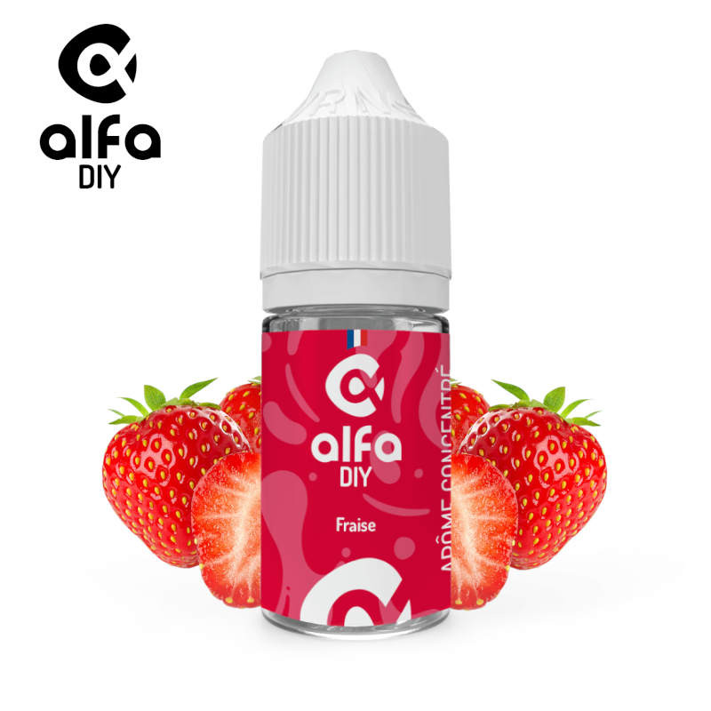 Arôme Fraise AlfaDIY Alfaliquid 30ml