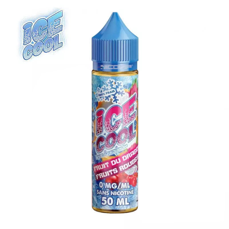 Fruit du dragon Fruits rouges Ice Cool Liquidarom 50ml