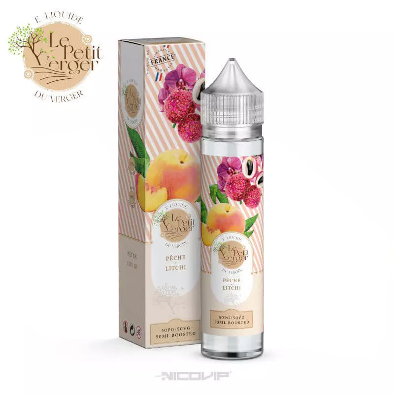 Pêche Litchi Le Petit Verger 50ml