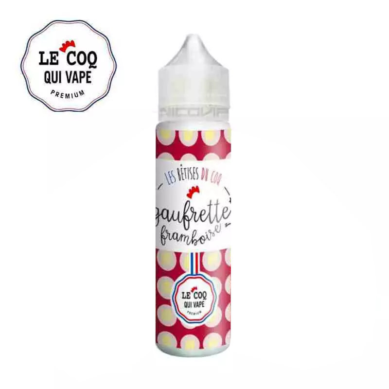 Gaufrette Framboise Le Coq Qui Vape 50ml