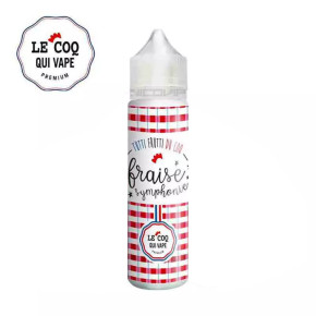 Fraise Symphonie Le Coq Qui Vape 50ml