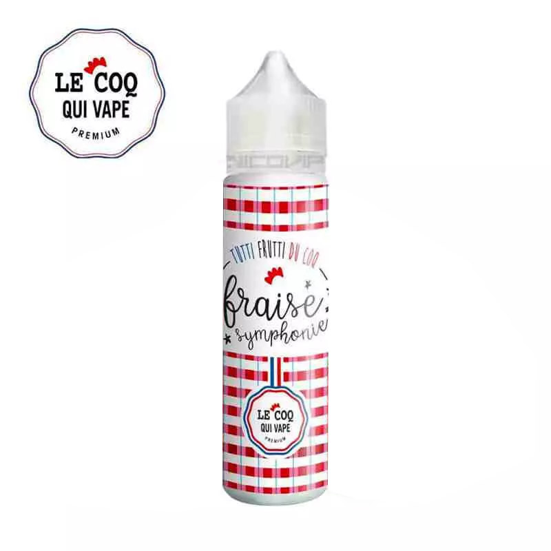 Fraise Symphonie Le Coq Qui Vape 50ml
