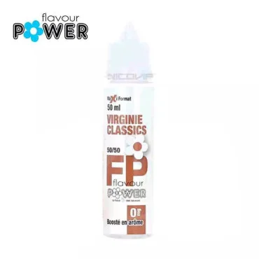 E liquide Virginie Classics Flavour Power 50ml - Nicovip E liquide Virginie Classics Flavour Power 50ml - Nicovip