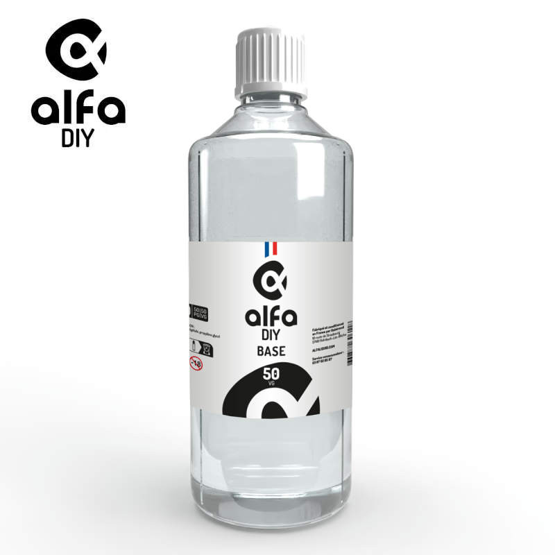 Base 1L 50/50 AlfaDIY Alfaliquid