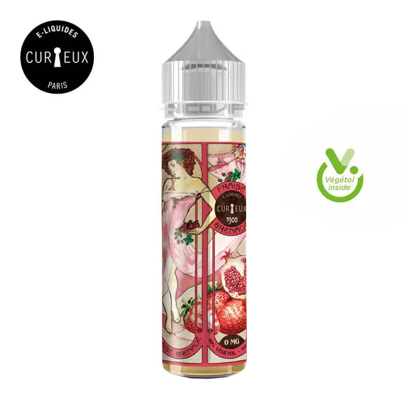 Fraise Grenade Végétol Curieux 50 ml