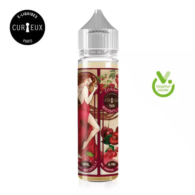 Cerise Groseille Végétol Curieux 50 ml