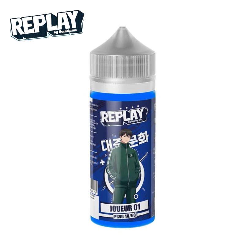 Replay Joueur 100ml Liquidarom