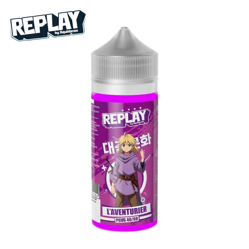 Replay L'aventurier 100ml Liquidarom