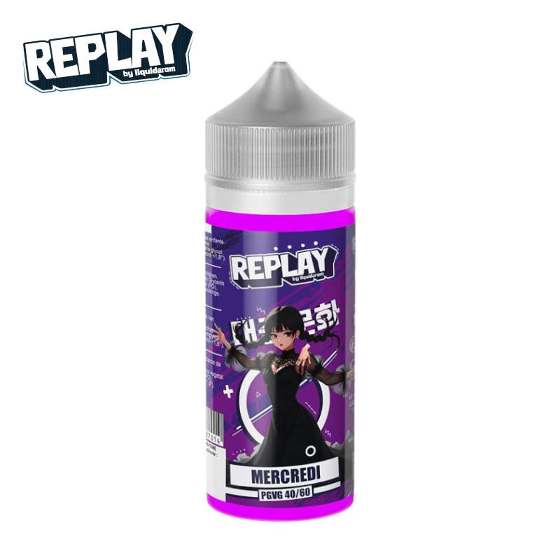 Replay Mercredi 100ml Liquidarom