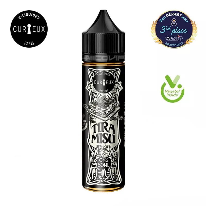 Tiramisu Végétol Curieux 50 ml