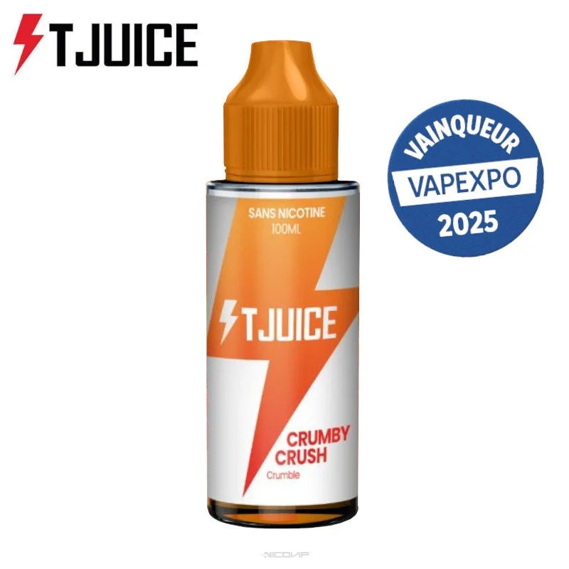 E liquide Crumby Crush T-Juice 100ml