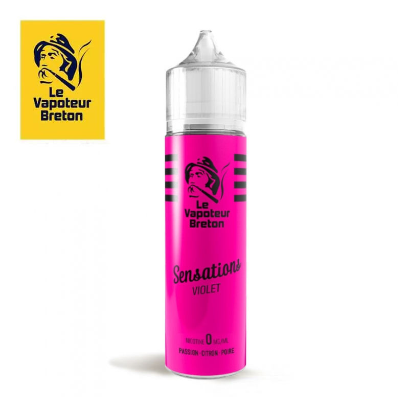 Sensations Violet Le Vapoteur Breton 50ml