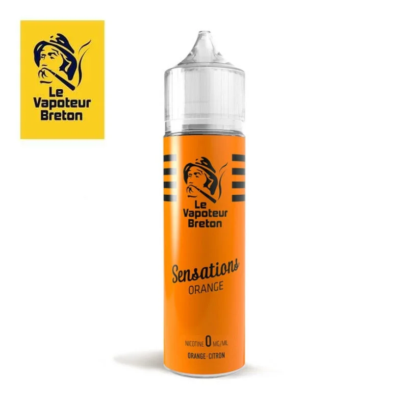 Sensations Orange Le Vapoteur Breton 50ml