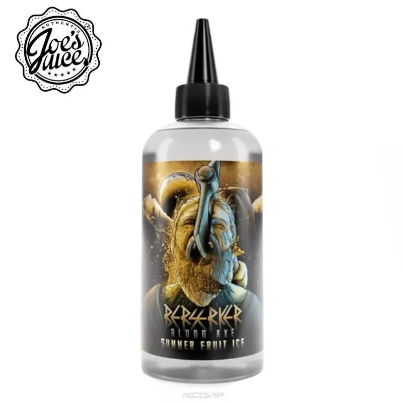 Summer Fruit Ice Berserker Joe's Juice 200ml