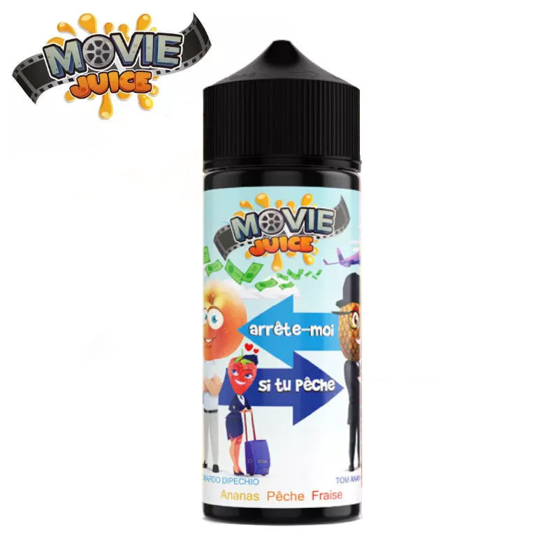 Arrête-moi si tu Pêche Fruits Movie Juice 100ml