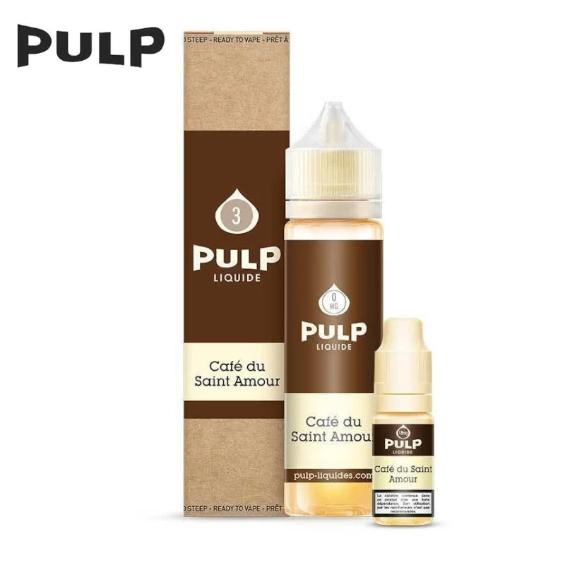 E-liquide Café du Saint Amour Pulp 60ml - 3 mg