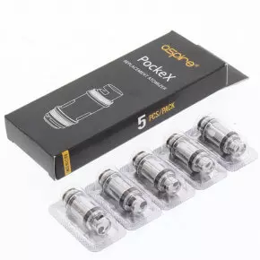 5 Résistances PockeX Aspire R784