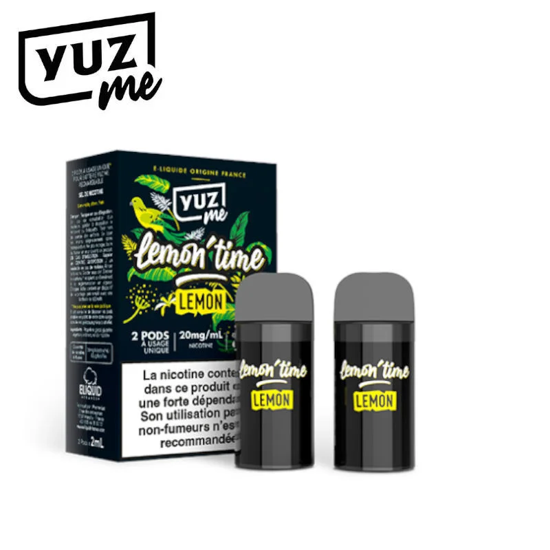 Pack 2 Pods Jetables Lemon Yuz Me