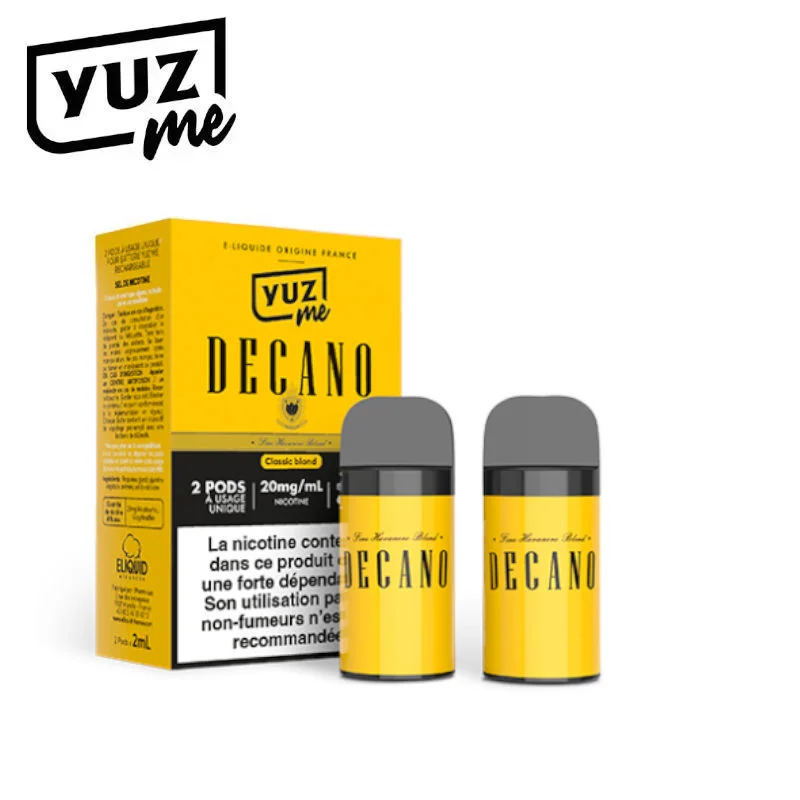 Pack 2 Pods Jetables Decano Yuz Me
