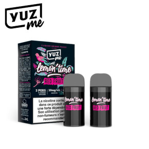 Pack 2 Pods Jetables Red Fruit Lemon Time Yuz Me