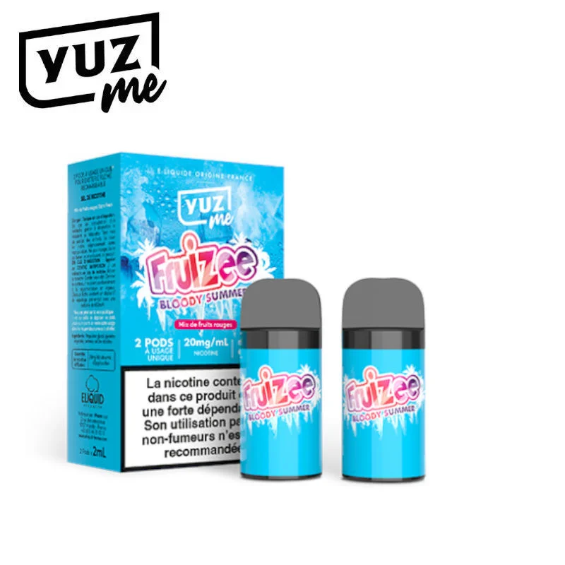 Pack 2 Pods Jetables Bloody Summer Fruizee Yuz Me
